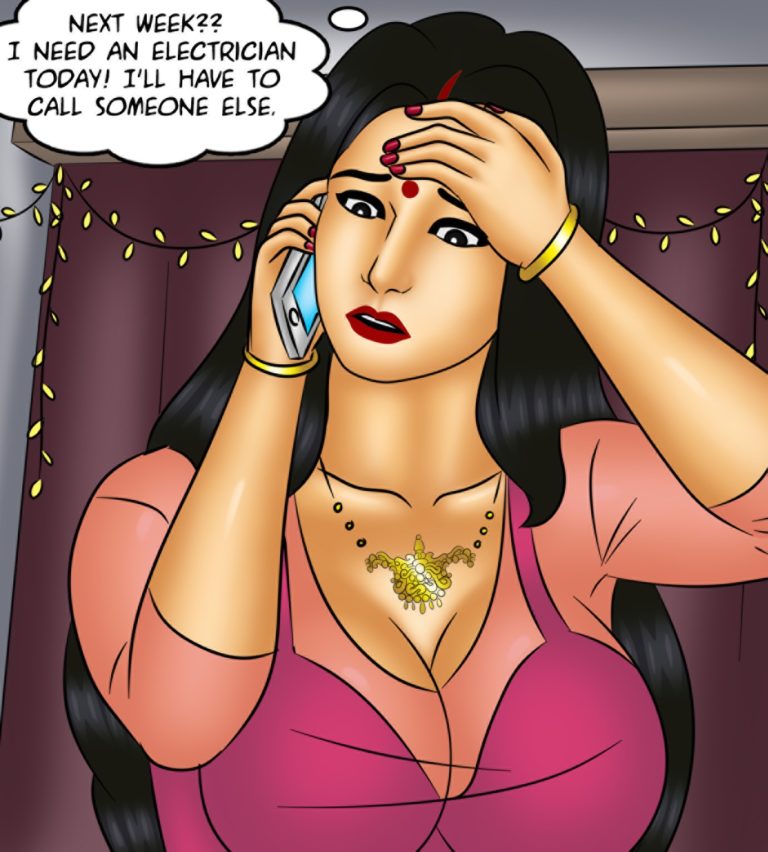 Savita Bhabhi - Episode 120 - Mouth to Mouth - Panel 008