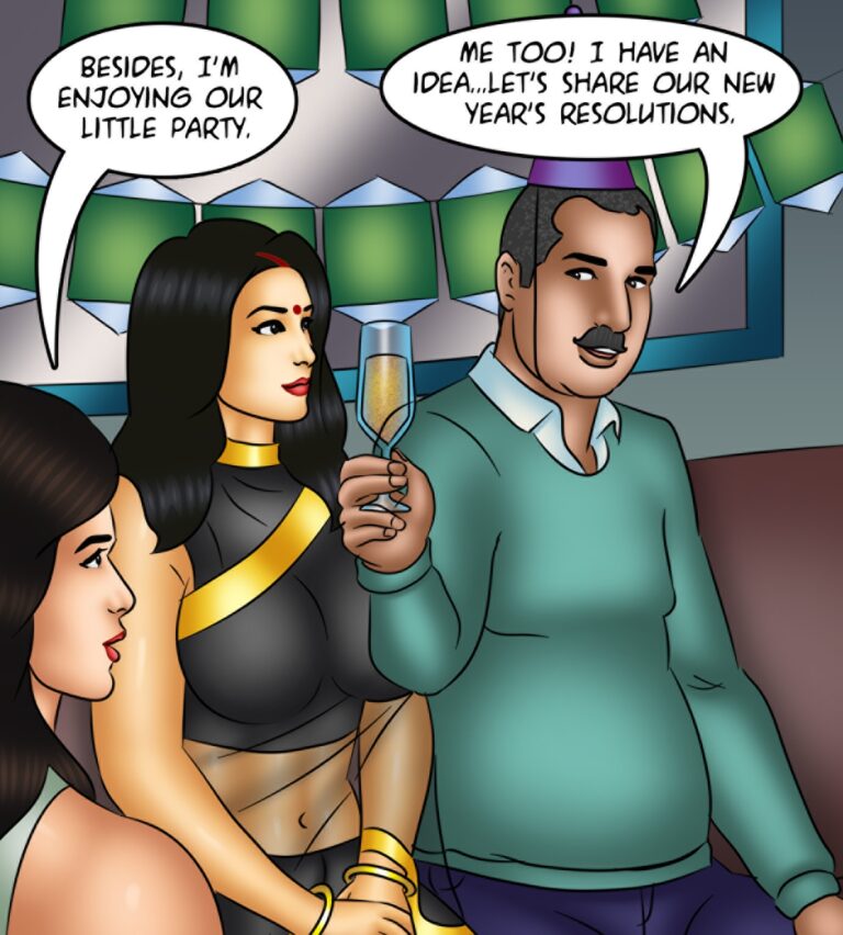 Savita Bhabhi - Episode 135 - New Year's Resolution - Page 002