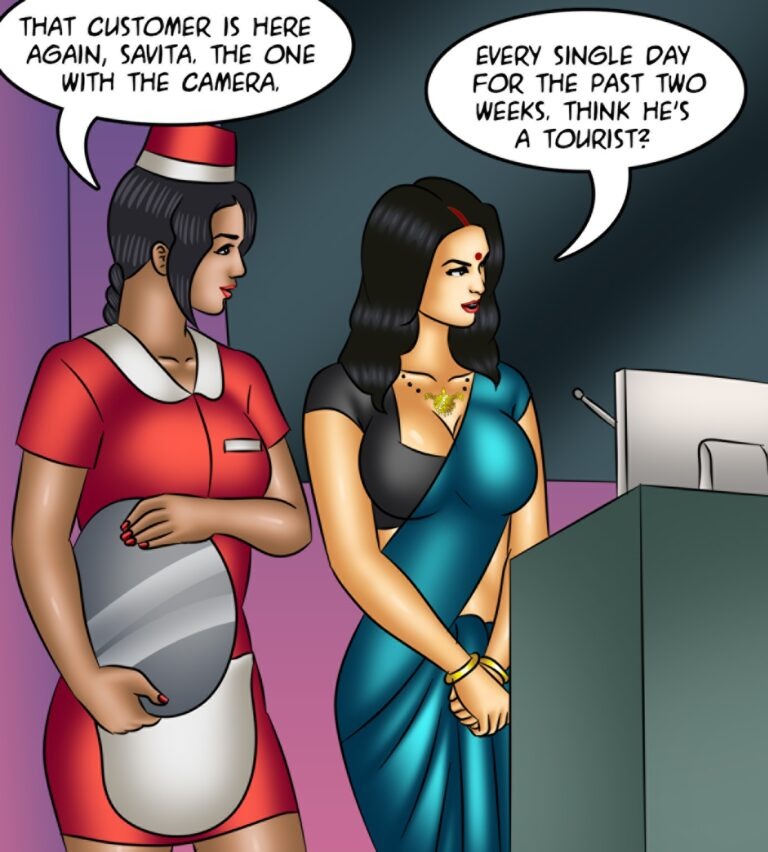 Savita Bhabhi - Episode 141 - The Artist's Muse - Page 001